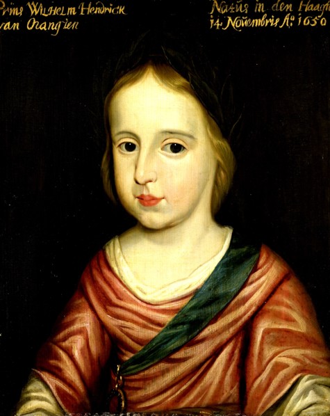Portrait of William III, Prince of Orange, Willem III van Oranje, workshop of Gerard van Honthorst,
