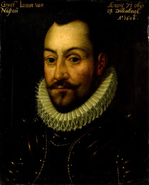 Portrait of an unknown Count or Officer, possibly Count John the Old of Nassau or Louis of Nassau,