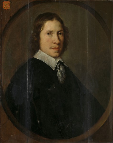Portrait of FranÃ§ois Leydecker, Burgomaster of Tholen, Bernardus Swaerdecroon, 1646 - 1654