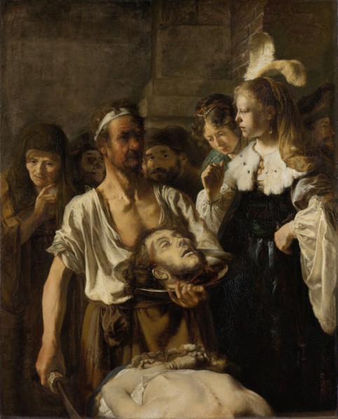 Beheading of John the Baptist, circle of Rembrandt Harmensz. van Rijn, c. 1640 - c. 1645