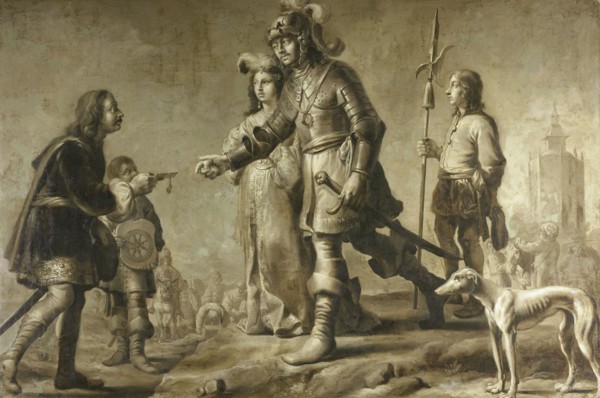 Boudewijn of Heusden and his Wife Sophia Receive Honors from the Envoy of King Edmund, Interview