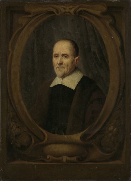 Portrait of Cornelis Fransz Eversdijck, Mathematician and Auditor of the Exchequer of Zealand,