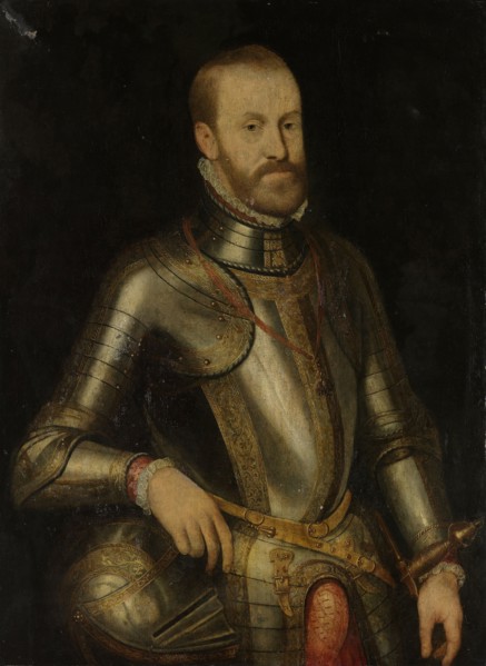 Philip II, King of Spain, manner of Anthonis Mor, 1560 - 1625