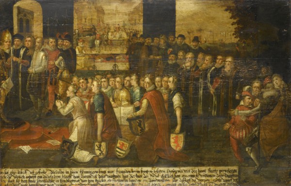 Allegory of the Tyranny of the Duke of Alba in the Netherlands, Anonymous, c. 1622 - c. 1630