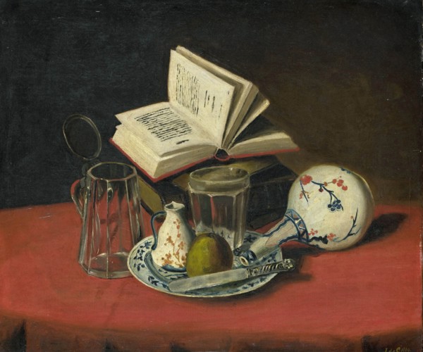 Still life, J. de Clercq, 1860