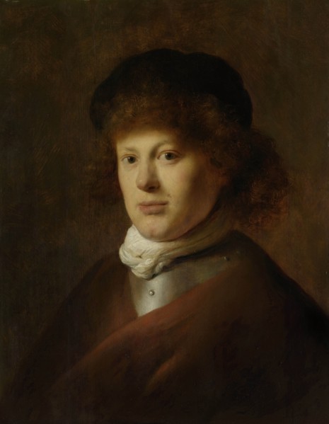 Portrait of Rembrandt Harmensz van Rijn, Jan Lievens, c. 1628