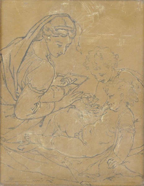 Virgin and Child with Saint John, Adriaen van der Werff, 1700 - 1722