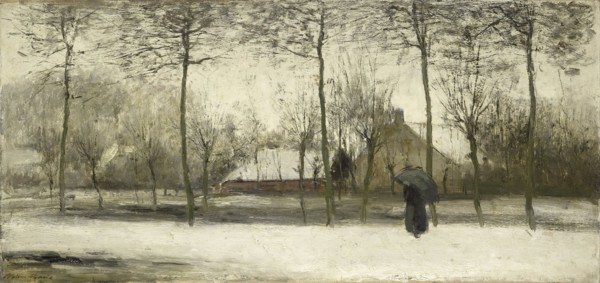 Winter landscape, Willem Maris, c. 1875