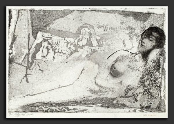 Arthur B. Davies, Torment, American, 1862 - 1928, 1919-1920 (published 1929), softground etching