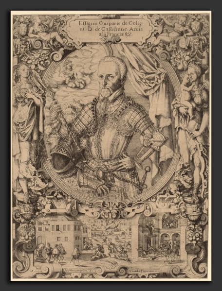 Jost Amman, Gaspar de Coligny, Swiss, 1539 - 1591, 1573