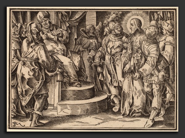 Christoph Murer, Christ Tells His Disciples of the Last Judgment, Swiss, 1558 - 1614, published