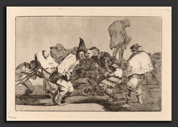 Francisco de Goya, Disparate de Carnabal (Carnival Folly), Spanish, 1746 - 1828, in or after 1816,
