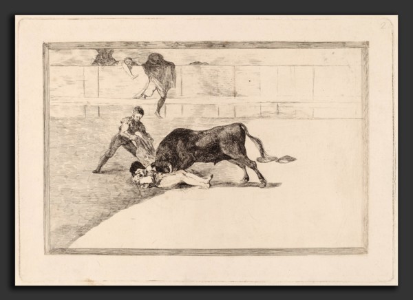 Francisco de Goya, La desgraciada muerte de Pepe Illo en la plaza de Madrid (The Unlucky Death of