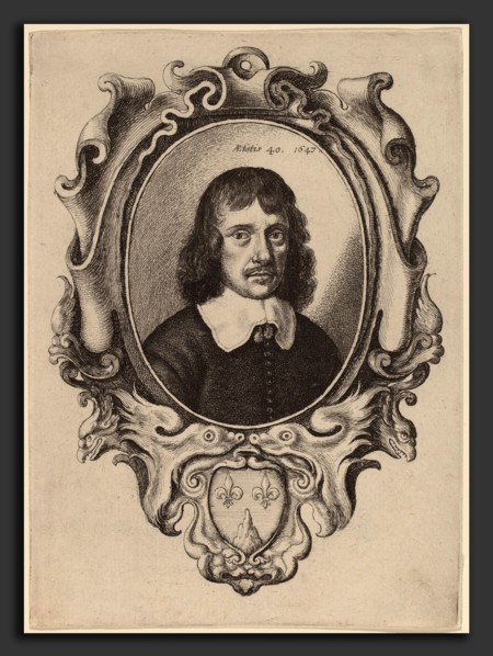 Wenceslaus Hollar (Bohemian, 1607 - 1677), Self-Portrait, 1647, etching