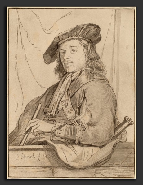 Cornelis Ploos van Amstel and Bernhard Schreuder after Govaert Flinck (Dutch, died 1780), Man at