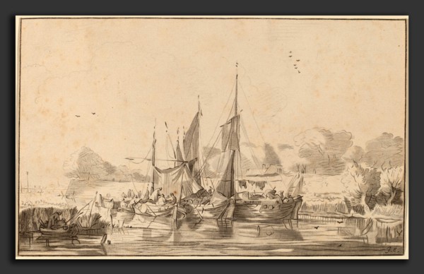 Cornelis Ploos van Amstel and Bernhard Schreuder after Jacob Esselens (Dutch, 1726 - 1798), Canal