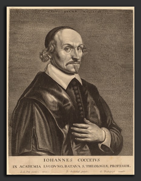 Jonas Suyderhoff after Jan de Vos (Dutch, c. 1613 - 1686), Johannes Cocceius, engraving