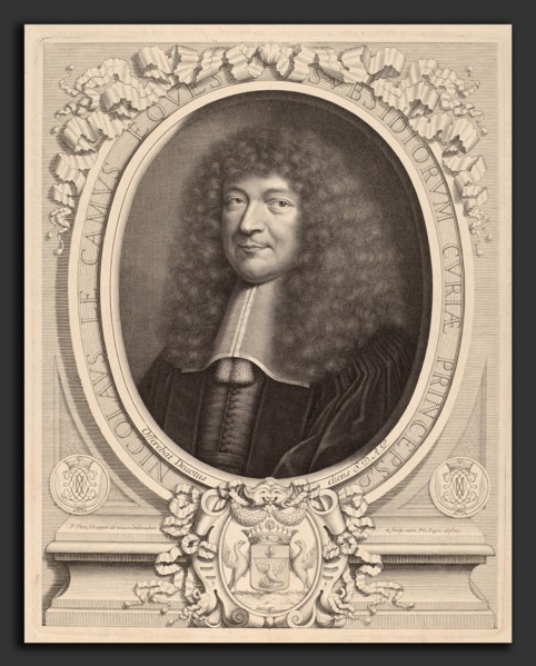 Peter Ludwig van Schuppen after Pieter van Mol (Flemish, 1627 - 1702), Nicolas Le Camus, 1678,