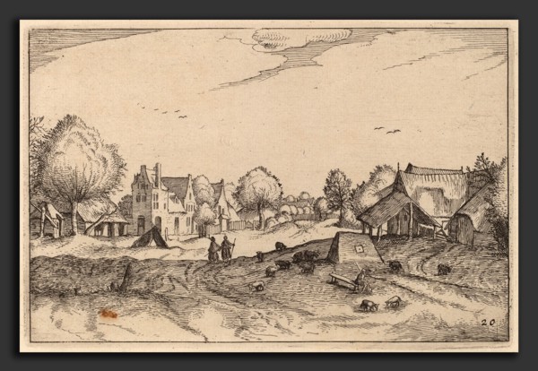Claes Jansz Visscher after Johannes van Doetechum, the Elder after Lucas van Doetechum after Master