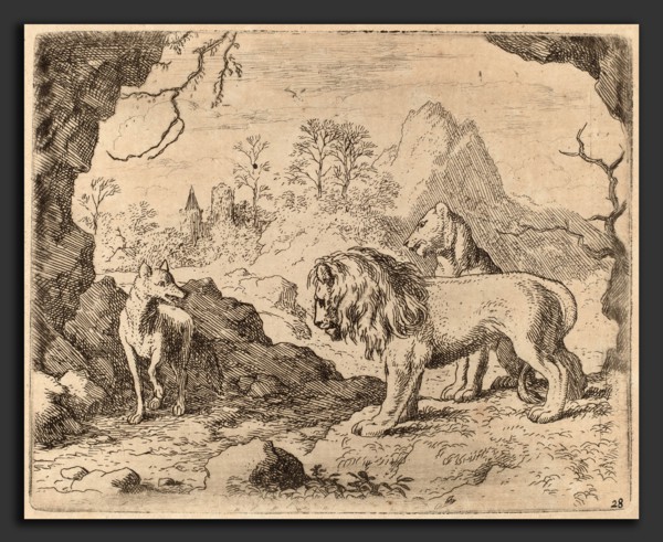 Allart van Everdingen (Dutch, 1621 - 1675), Reynard Promises to Reveal the Hidden Treasure,