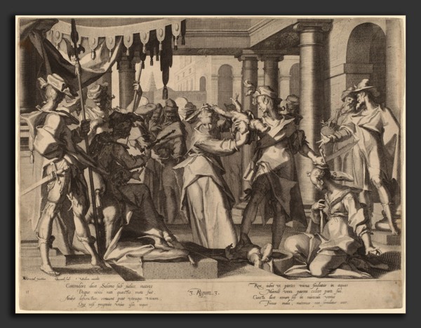 Willem Swanenburgh after Joachim Anthonisz Wtewael (Dutch, 1581-1582 - 1612), The Judgment of