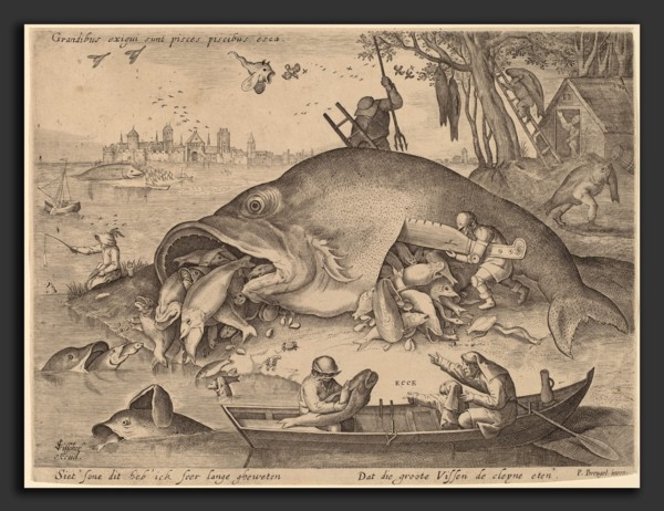 Hendrik Hondius after Pieter Bruegel the Elder (after Hieronymus Bosch? (Dutch, 1573 - 1649 or