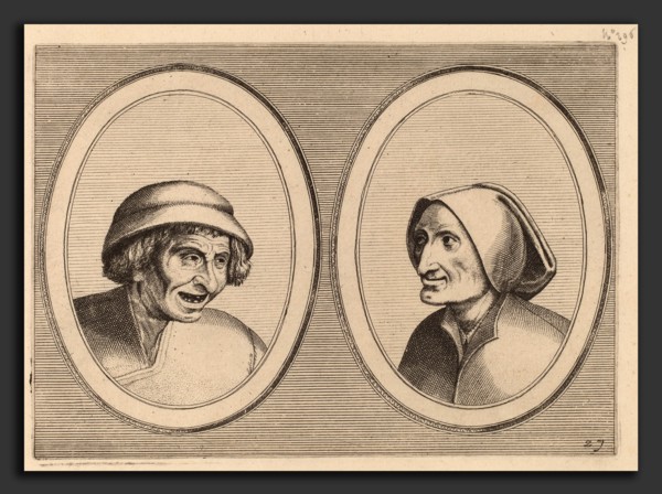 Johannes and Lucas van Doetechum after Pieter Bruegel the Elder (Dutch, died 1605), "Keesje