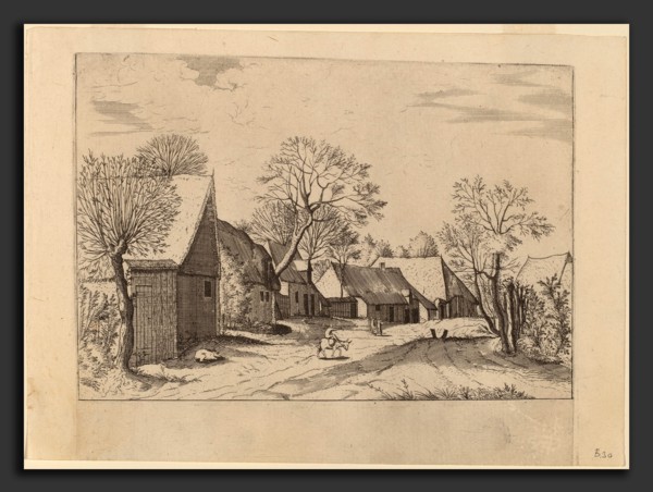 Johannes and Lucas van Doetechum after Master of the Small Landscapes (Dutch, active 1554-1572;