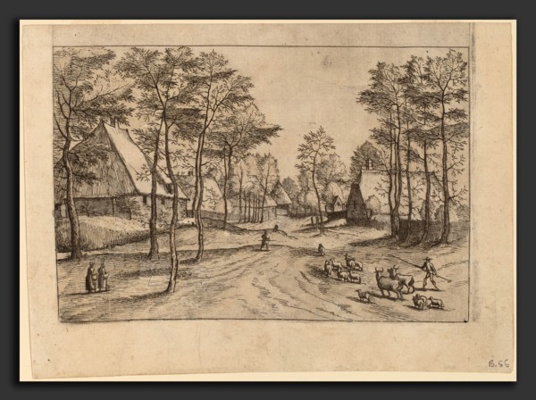 Johannes van Doetechum, the Elder and Lucas van Doetechum after Master of the Small Landscapes