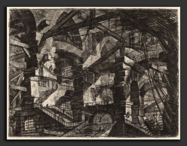 Giovanni Battista Piranesi (Italian, 1720 - 1778), The Gothic Arch, published 1800-1809, etching,