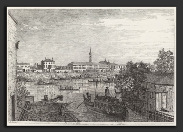 Canaletto (Italian, 1697 - 1768), Ale Porte del Dolo, c. 1735-1746, etching on laid paper