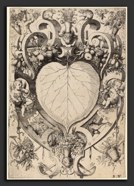 Jost Amman, after Wenzel Jamnitzer I (Swiss, 1539 - 1591), Earth, 1568, etching on laid paper