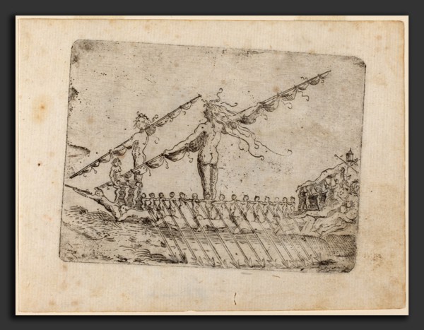 Giovanni Battista Bracelli (Italian, active c. 1624-1649), From "Bizzarie di varie Figure", 1624,