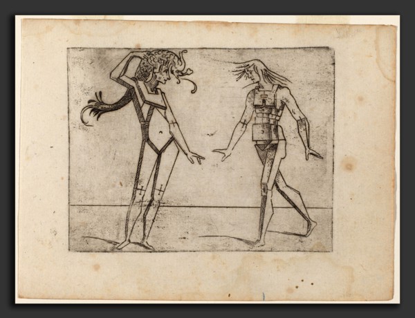 Giovanni Battista Bracelli (Italian, active c. 1624-1649), From "Bizzarie di varie Figure", 1624,