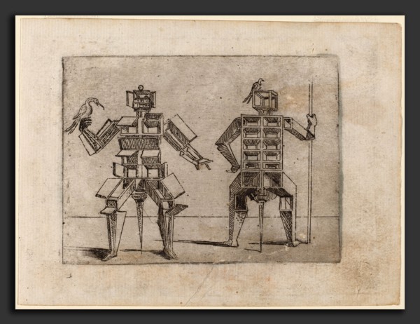 Giovanni Battista Bracelli (Italian, active c. 1624-1649), From "Bizzarie di varie Figure", 1624,