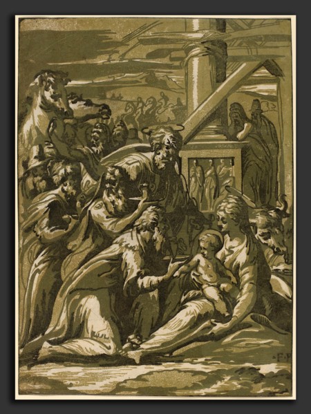 Guiseppe Nicolo Vicentino after Parmigianino (Italian, active first half 16th century), The