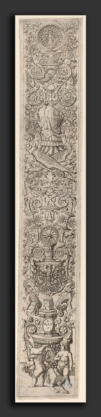 Giovanni Pietro Birago and Zoan Andrea (Italian, active c. 1475-1519), Ornament Panel: Four