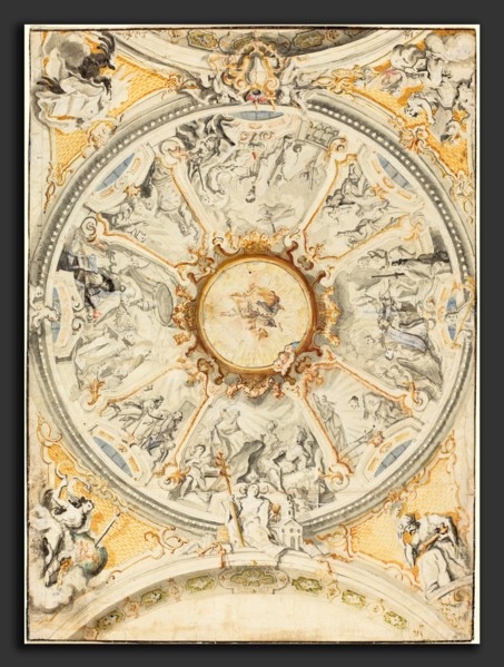 Egid Quirin Asam (German, 1692 - 1750), The Life of Ignatius Loyola, 1748-1749, brush and gray wash