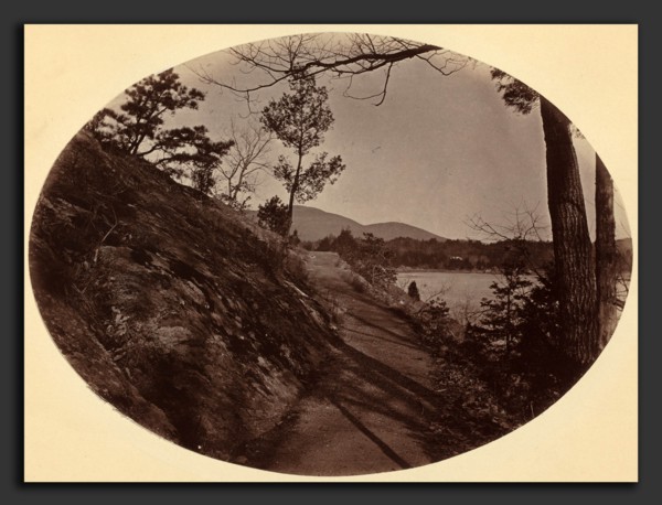 George K. Warren (American, 1824 or 1834 - 1884), F.W. 4 (Old Chain Battery Walk), West Point, New