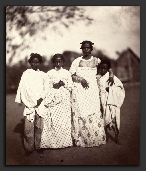 Claude Joseph Désiré Charnay (French, 1828 - 1915), Femme Malgache et Ses Enfants (Plate 3), 1863,