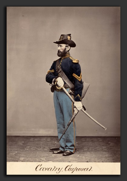 O.H. Willard's Galleries, Cavalry, Corporal, c. 1864, albumen print