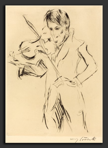 Lovis Corinth, Andreas Weissgaerber-II (Bildnis Andreas Weissgaerber), German, 1858 - 1925, 1919,