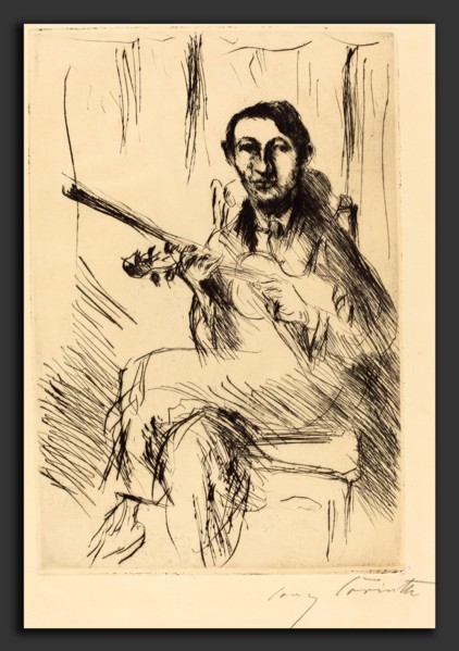 Lovis Corinth, Andreas Weissgaerber-I (Bildnis Andreas Weissgaerber), German, 1858 - 1925, 1919,