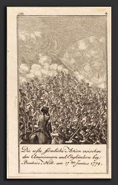 Daniel Nikolaus Chodowiecki (German, 1726 - 1801), The History of the United States, 1783-1784,