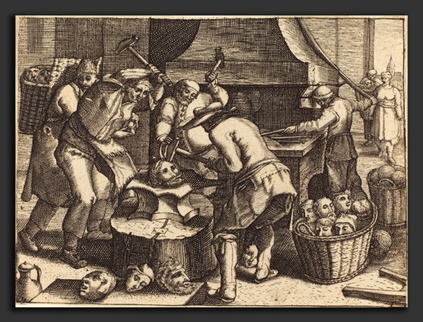 Andreas Bretschneider III (German, c. 1578 - c. 1640), Exempel und Lehr Jetziger Welt Lauf,