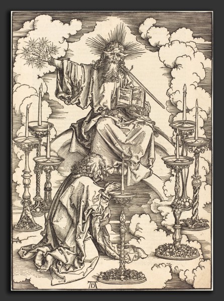 Albrecht DÃ¼rer (German, 1471 - 1528), The Vision of the Seven Candlesticks, probably c. 1496-1498,