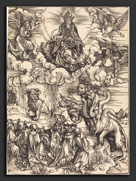 Albrecht DÃ¼rer (German, 1471 - 1528), The Beast with Two Horns like a Lamb, probably c. 1496-1498,