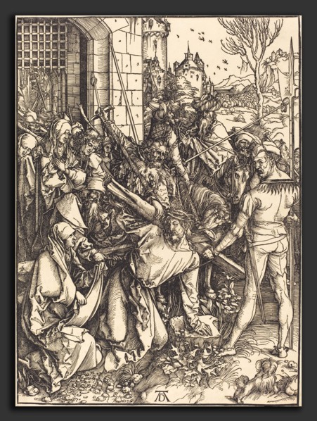 Albrecht DÃ¼rer (German, 1471 - 1528), Christ Carrying the Cross, c. 1498-1499, woodcut