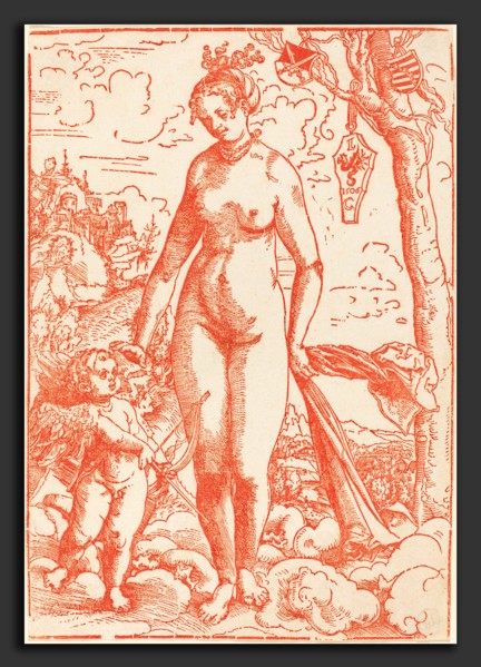 Lucas Cranach the Elder (German, 1472 - 1553), Venus and Cupid, dated 1506 (probably executed c.