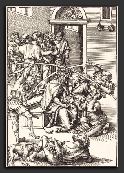 Lucas Cranach the Elder (German, 1472 - 1553), Christ Crowned with Thorns, in or before 1509,